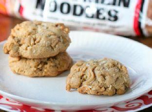 Coconut Chow Mein Butterscotch Cookies