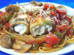 Eggplant Parmesan Roll-Ups